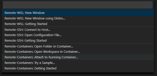 Attach Container