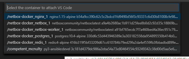 remote container