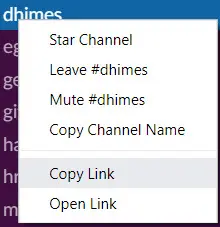 copy slack