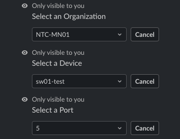 Meraki Configure Port 1