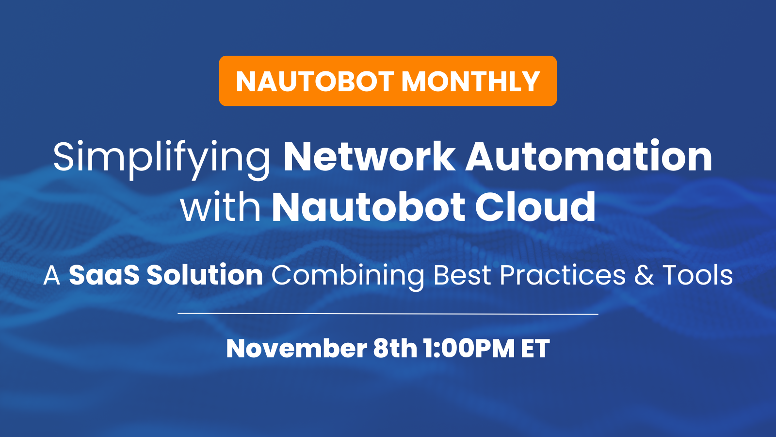 Nautobot Monthly – Nautobot Cloud: Your Gateway to Network Automation