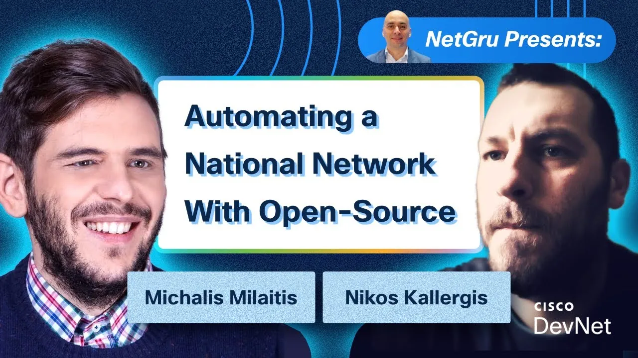 Cisco DevNet: Automating a national network with open-source Nautobot