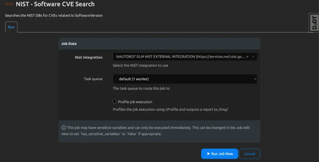 Select External Integration